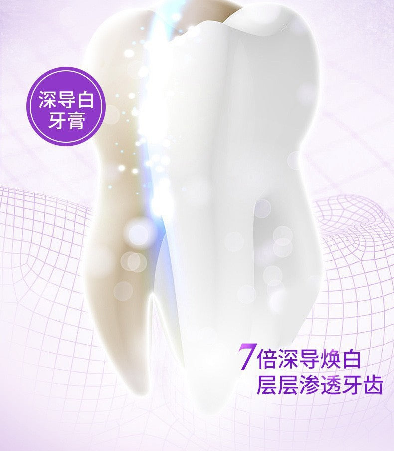 YAYASHI深導白SP7美白牙膏祛口臭益生菌深度亮白
