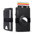 TOYFID All-Aluminum Pop Up Slide Rfid Slim Card Holder Wallet With Airtag Holder-0
