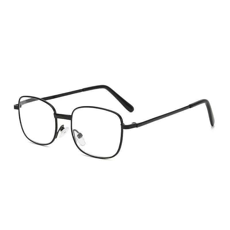 折疊老花眼鏡 - 高清遠近兩用智能防藍光超輕金屬框架